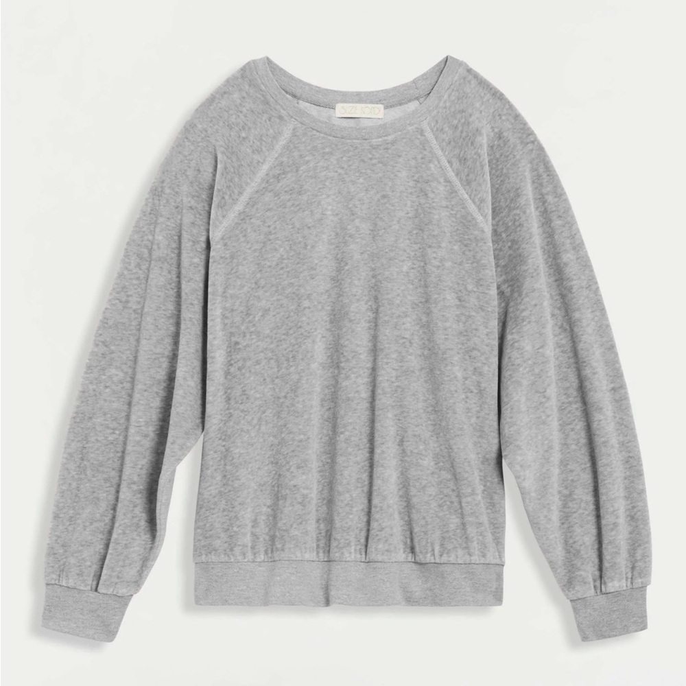 Grey Heather Suzi Kondi Samos Oversized Sweatshirt